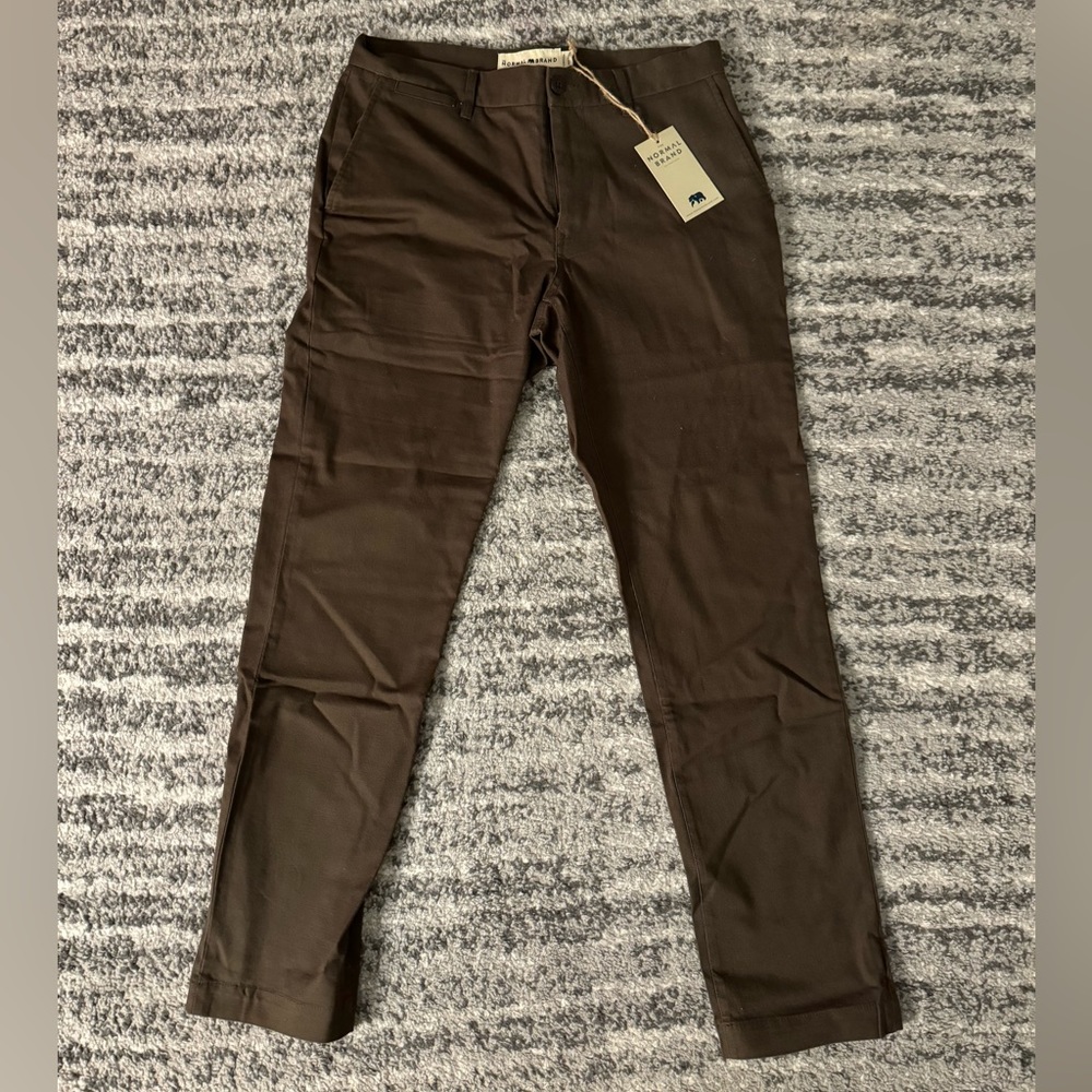 Normal Stretch Canvas Pant - Brown Canvas / 32x32